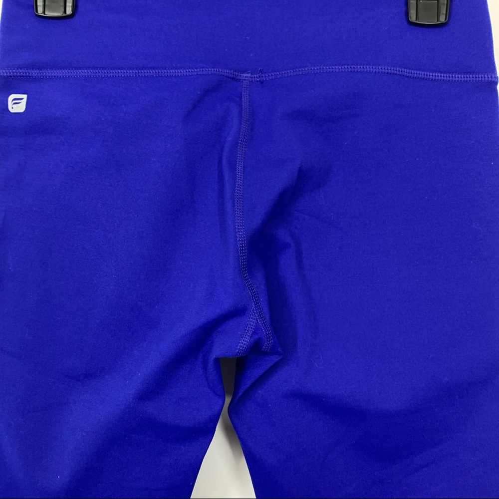 Fabletics Solid Cobalt Blue Capri Cropped Athleti… - image 8